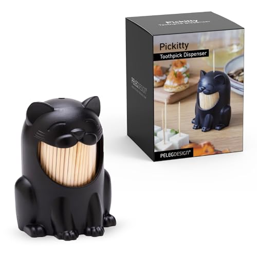 Peleg Design Toothpick Dispenser - Fun & Decorative Holder