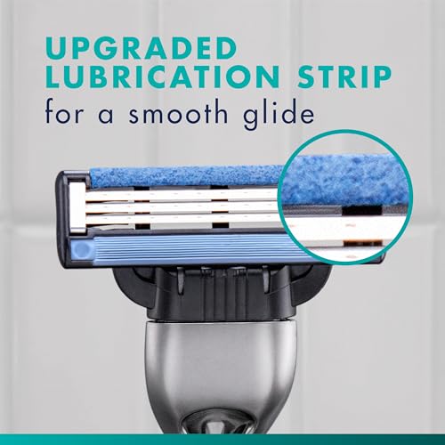 Gillette Mach3 Razor Refills for Men, 8 Razor Blade Refills