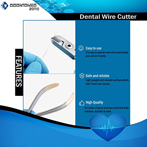 OdontoMed2011 Orthodontic Hard Wire Cutter with Tungsten Carbide Tips