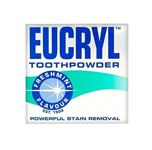 Eucryl Smokers Tooth Powder Freshmint Flavour - 50g (Pack of 2)