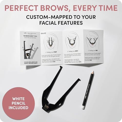 Black Billion Dollar Brows Brow Buddy Kit for Perfect Eyebrow Shaping