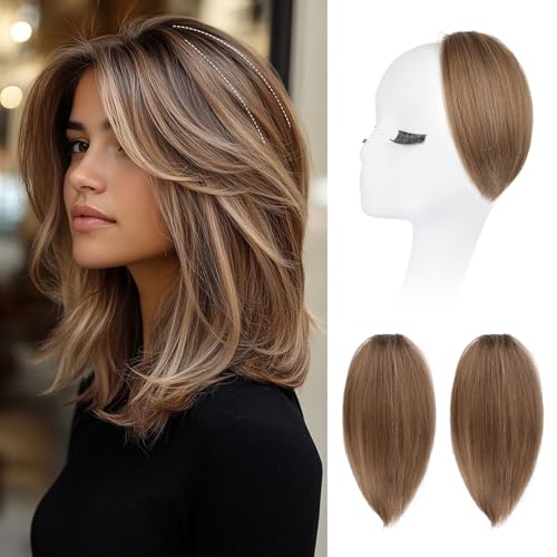 REECHO 8-Inch Clip-In Hair Volumizer Extensions for Thin Hair (2 Pack)