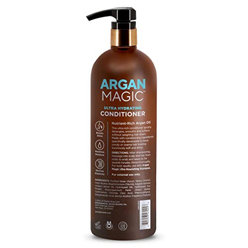 Argan Magic Ultra Hydrating Conditioner, Moisturizing Argan Oil - 32 oz