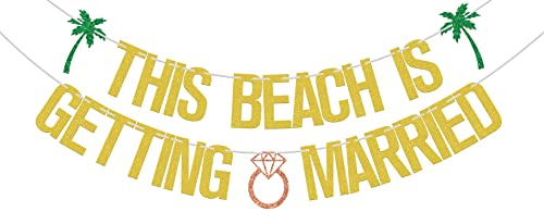 Beach Bachelorette Banner - This Beach Is Getting Married