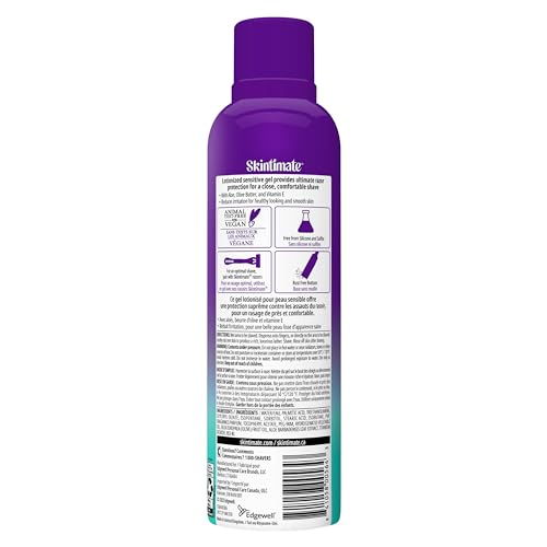 Skintimate Sensitive Skin Shave Gel with Aloe & Vitamin E - 3 Pack