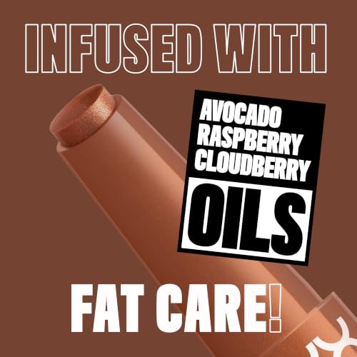 NYX Fat Oil Slick Lip Balm - Vegan, Buildable, 0.07 oz (Bronze)