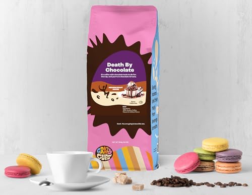 Death By Chocolate Flavored Ground Coffee - 10 oz Bag