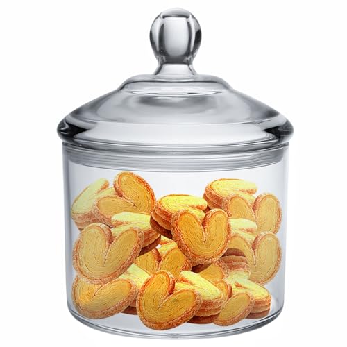 Airtight Clear Acrylic Cookie Jar - 40oz Lidded Candy Dish