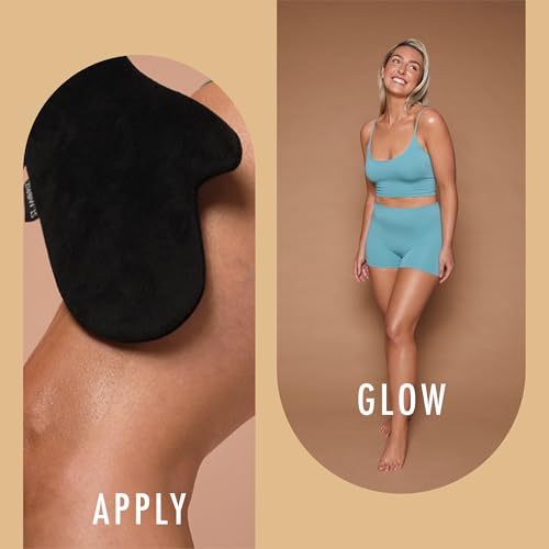 St. Moriz Luxury Self Tanning Mitt & Face Mitt Duo Pack - 2 Washable Applicators