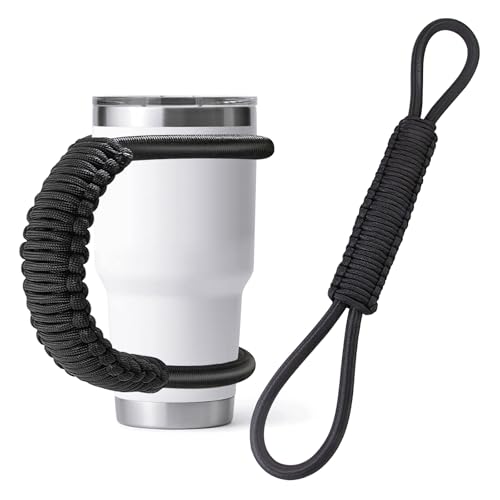 Universal Paracord Handle for Yeti, RTIC, Ozark Tumblers - 2 Pcs