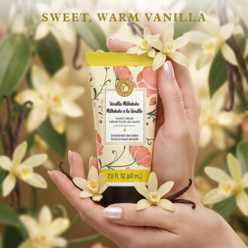 BODY & EARTH 4-Piece Vanilla Spa Gift Set for Women - Moisturizing Body Care