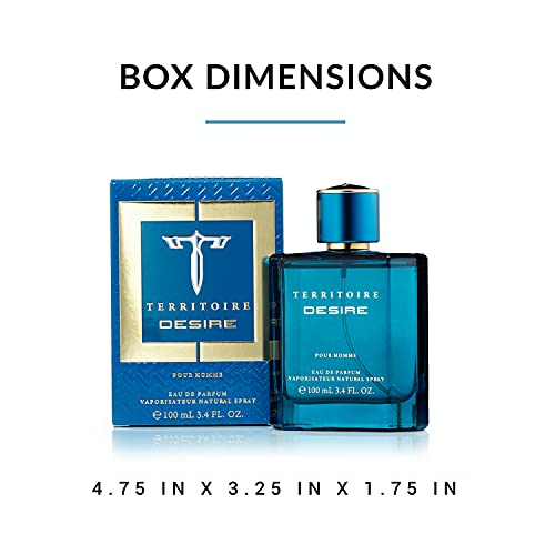 Territoire Desire Eau De Parfum for Men - 1 Count