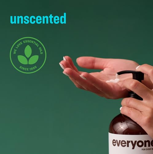 Everyone 2-in-1 Unscented Hand & Body Lotion 8oz Pack of 2 – Hypoallergenic, Fast Absorbing, Eco-Friendly