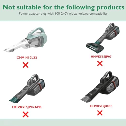 FITE ON Charger for BLACK+DECKER Dustbuster Handheld Vacuum 14V