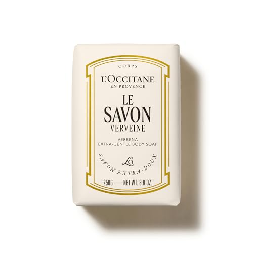 L'OCCITANE Shea Butter Verbena Extra-Gentle Soap Bar, 8.8 Oz