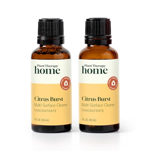 Plant Therapy Citrus Burst Multi-Surface Cleaner Concentrate - 30 mL (2-Pack)