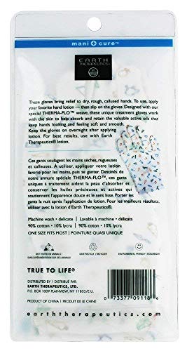 Earth Therapeutics Moisturizing Facial & Foot Care Gloves Set - 2 Count