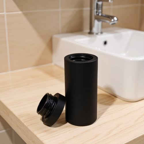 Leak-Proof Silicone Dish Soap Dispenser Bottle - Black