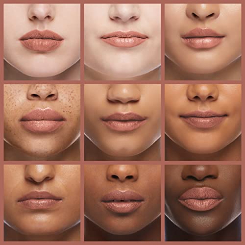 Burt's Bees Natural Moisturizing Lipstick Nile Nude 0.12oz - Long Lasting, All-Natural Lip Color