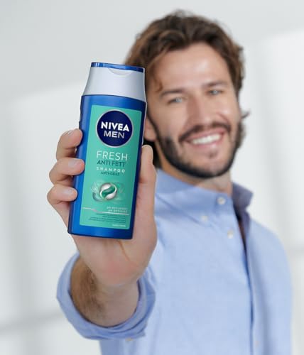 NIVEA Men Anti-Grease Shampoo 400ml for Oily Hair Care