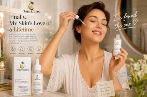 Vitamin C serum for Face Brightening Anti Aging and Hydrating with