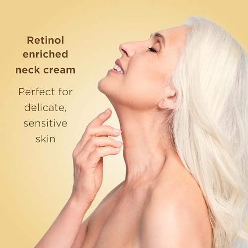 MATKAS Korean Retinol Neck Cream - Tightening & Firming Anti-Aging Serum 3.38 Fl Oz