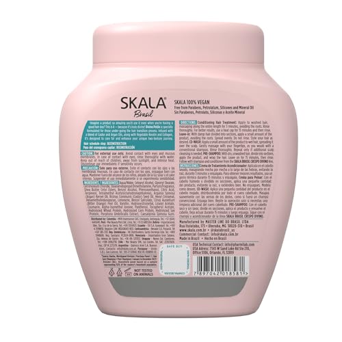 SKALA Divino Potão 2-in-1 Hair Treatment Mask & Leave-In for Curly Hair