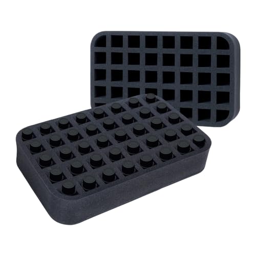 Essential Oils Organizer Foam Pad for 40 Bottles - Customizable Storage