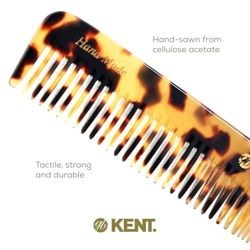 Kent 6T TY Handmade Fine & Wide Tooth Hair Comb - Yellow Tokyo Pack