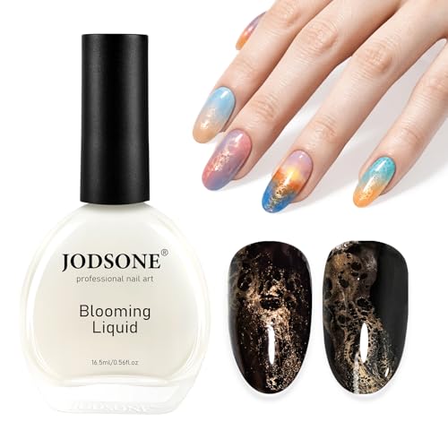 JODSONE Light Gold Wave Blooming Gel Nail Polish - 16.5ml