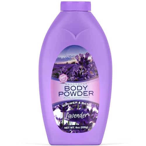 R-NEU Talc-Free Body Powder for Women - 8 oz Royal Bouquet