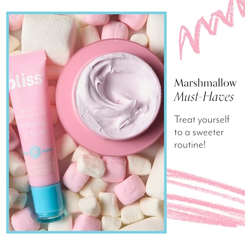 Bliss Mighty Marshmallow Hydrating Lip Mask Treatment - Self-Care Essential, 02 Variant