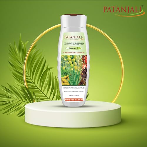 Patanjali Kesh Kanti Natural Hair Cleanser 200ml Pack of 2 – Herbal Hair Wash