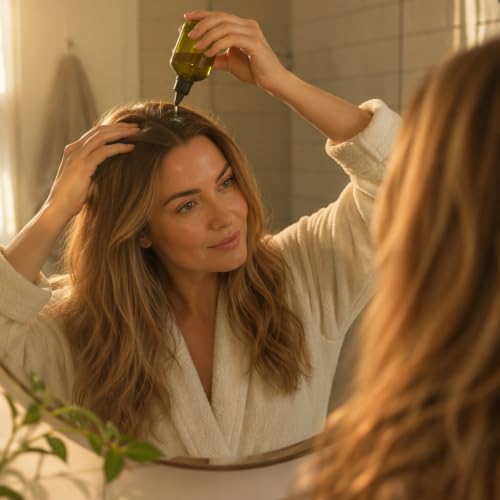 Difeel Olive Hair Oil Blend Travel Size 2.5oz - Moisturizing Hair Treatment Pack of 6