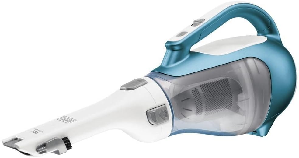 Black+Decker Handheld Vacuum - Cordless AdvancedClean Design | Compact for Home & Car, Includes Crevice Tool & Charging Station