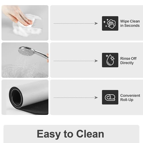 Ecotrim Dish Drying Mat - Heat Resistant & Non-Slip, 16"x18"