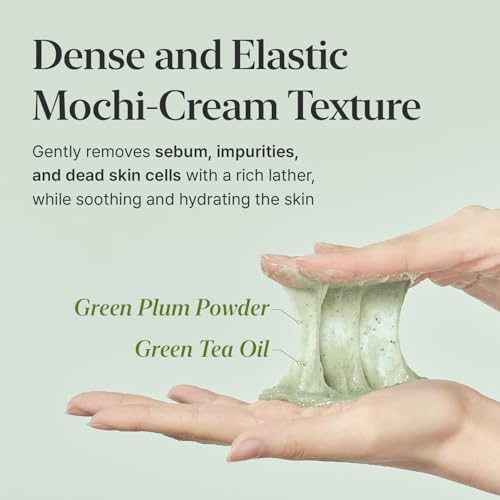 CKD Green Plum AHA BHA Clay Mask & Cleanser for Blackheads & Pores, 4.58 oz