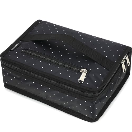 FlowFly Portable Insulated Lunch Bag - Mini Cooler Tote for Work