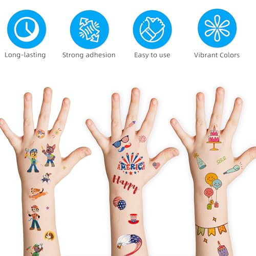 Printable Temporary Tattoo Paper for Inkjet Printers - A4 12 Sheets