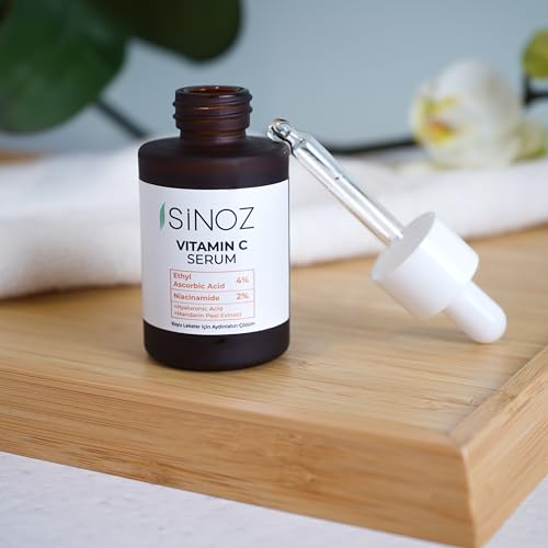 Sinoz Vitamin C Brightening Face Serum with Hyaluronic Acid - 30ml