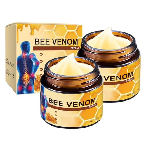 Bee Venom Joint & Bone Cream for Pain Relief - 2 Pack, 60g