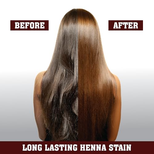 Kaveri Natural Dark Brown Henna Paste Hair Dye - 6 Cone Pack