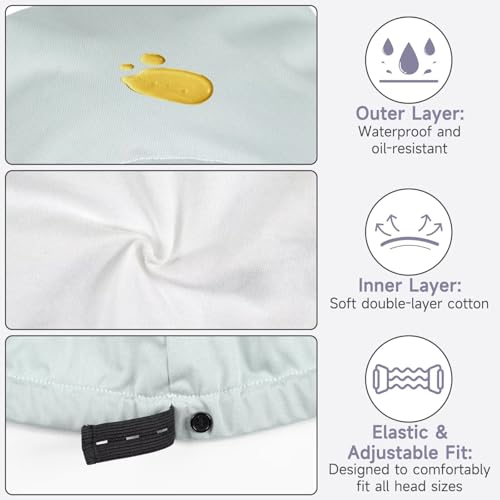 Paw Legend Reusable Castor Oil Hair Pack Wrap for Overnight Treatment