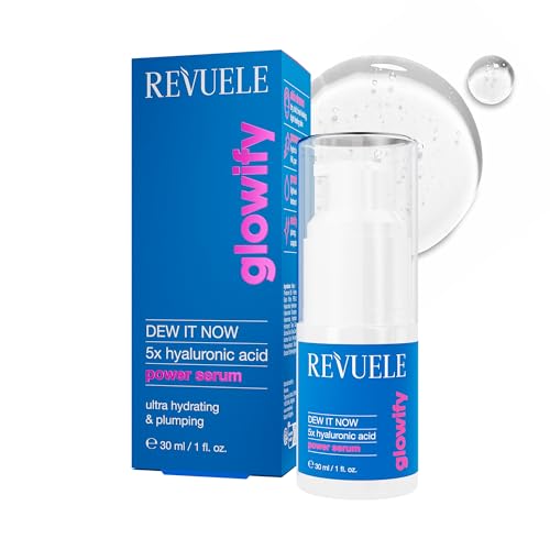 Revuele Dew It Now Power Facial Serum 1 Fl Oz - Hydrating Vegan Skincare
