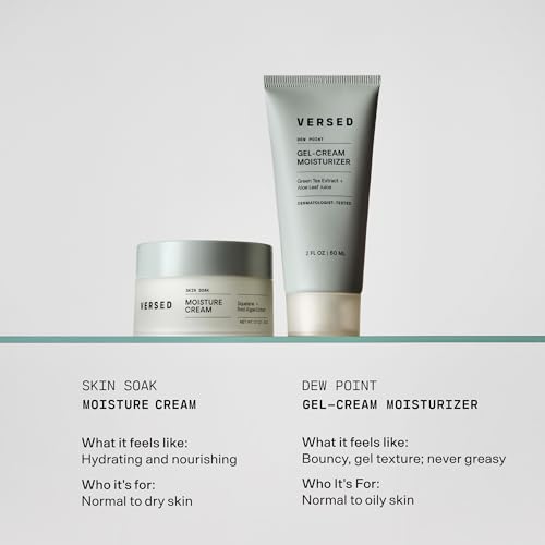 Versed Dew Point Gel-Cream Moisturizer with Green Tea & Aloe - 2 Fl Oz