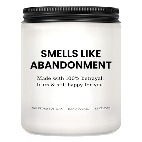 Funny Lavender Candle - Unique Farewell Gift for Coworkers