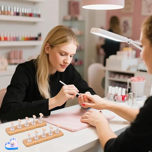 Nail Stand Set with Magnetic Holders for Press Ons - 2 Pcs