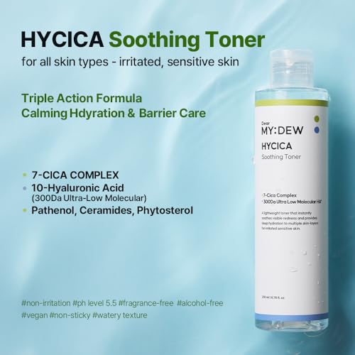 DearMYDEW HYCICA Calming Hydrating Toner for Sensitive Skin 6.76 fl oz
