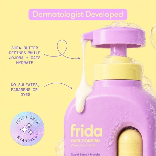 Frida for Kids Curl Conditioner - 17 oz, Nourishes Curly Hair