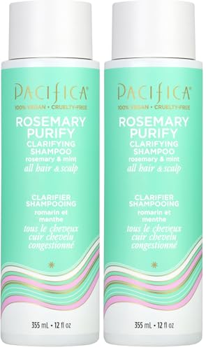 Pacifica Rosemary Purify Clarifying Shampoo - 12 Fl Oz (Pack of 2)